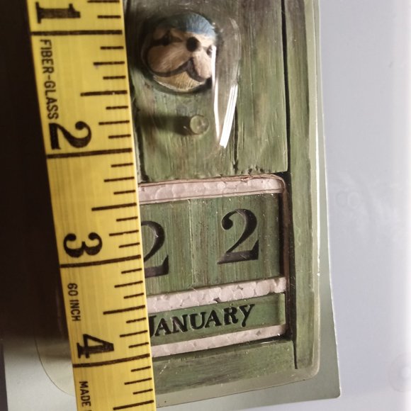 Cute Wooden Perpetural Calendar - Picture 5 of 5